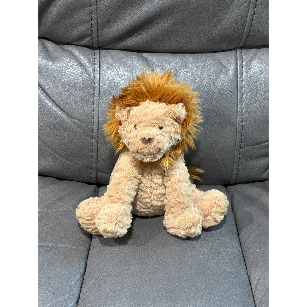 Jellycat Fuddlewuddle Lion Plush Stuffed‎ Animal Tan Orange FW6LN Medium